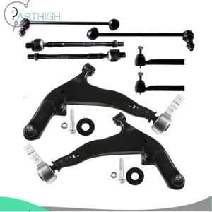8x Front Control Arm And Ball Joint Sway Bar Tie Rod For 2005-2007 Nissan Murano - Picture 1 of 10