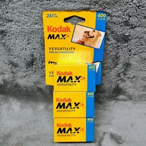 3 - Kodak Max Versatility 400 Film Roll 24 Exposures 35mm Color Exp 01/2005 NIB - Picture 1 of 8