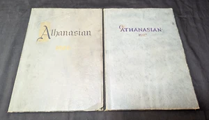 1926-1927 Athanasian Yearbooks, De La Salle High School, Minneapolis, MN, signiert - Bild 1 von 7