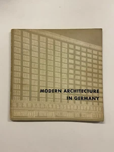 Modern Architecture in Germany By Werner - Pub: F. Bruckmann - 1952 - Paperback - Picture 1 of 1