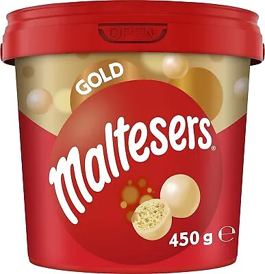 Maltesers Gold Choc Snack & Share Party Bucket 450g • 14.06$