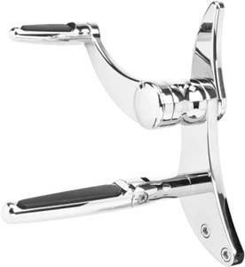 Hawg Halters Chrome Shadow Cut Slotted Levers Forward Control Kits FCK-S18C-FR-S - Picture 1 of 1