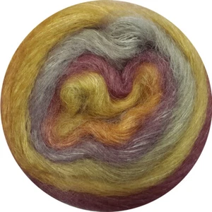Rico Design ::Essentials Kid Mohair ❤️ Silk Print #03:: Earth - Picture 1 of 5