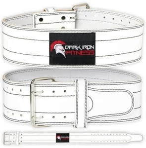 Dark Iron Fitness Gewichthebergürtel für Männer & Frauen - 100% Leder Gym Gürtel XL - Bild 1 von 12