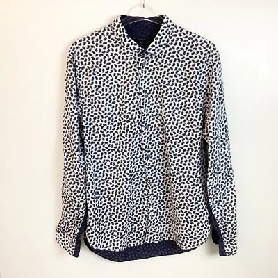 Camisa Marc by Marc Jacobs Doble Color Cachemira Manga Larga Abotonada - L Foto 1 de 4