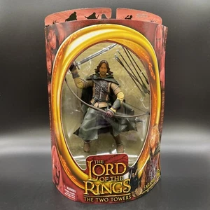 Figura 2002 El Señor de los Anillos FARAMIR Espada Soldadura Acción Las Dos Torres NUEVO - Imagen 1 de 21