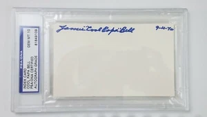 GEM MINT 10 James Cool Papa Bell signed Autogramm Auto Karteikarte PSA/DNA HOF  - Bild 1 von 2