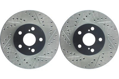 Par delantero de rotor de freno de disco Stoptech para Scion tC 2005-2010 (46447) Foto 1 de 4