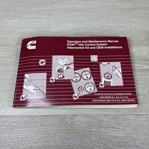 2001 Cummins ICON Idle Control System Aftermarket Kit Manual & OEM INSTALL 13 - Picture 1 of 7