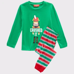 Crushed It Stripe Kids Holiday's PJ - Size L(10-12) - Picture 1 of 1