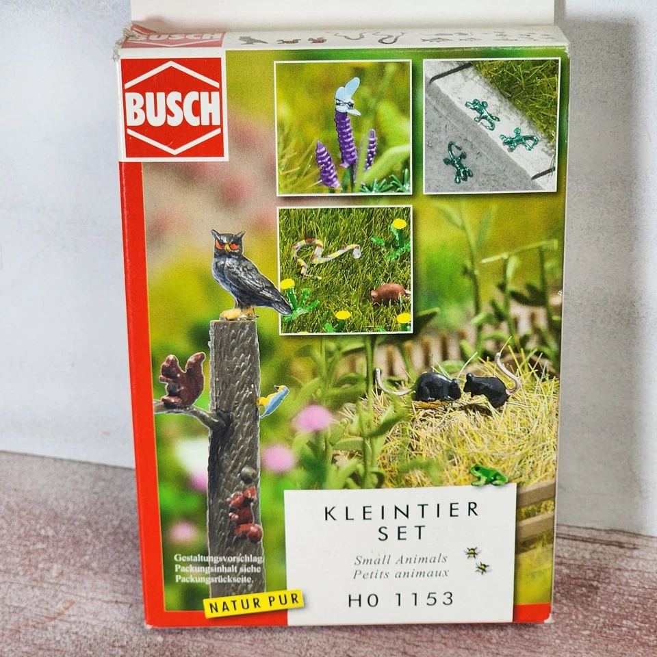Busch Gmbh & Co Kg Part # 189-1153 Small Animal Set -- Various Small Animals - Image 1 of 2