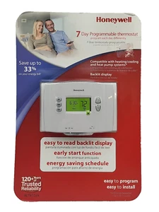 NEW Honeywell 7-Day Programmable Thermostat Temperature Control RCT8103A - Picture 1 of 12