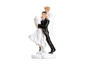 Brautpaar Figur Cake Topper Hochzeit Tortenfigur Paar Hochzeitstorte Dekoration