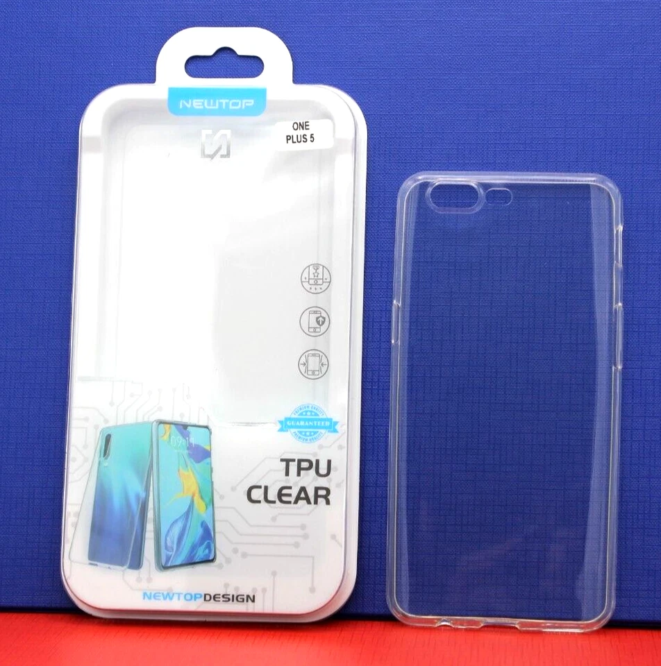 Cover per ONEPLUS 5 Custodia cellulare in TPU Clear Trasparente Slim Flessibile - Immagine 1 di 1