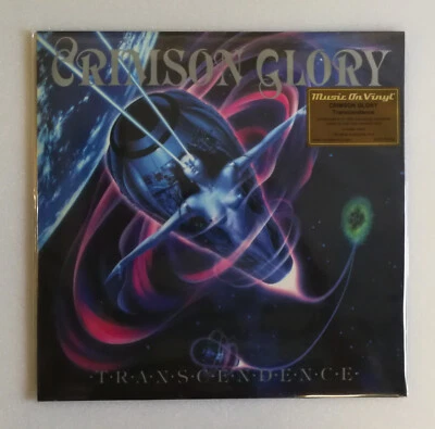 12" LP Cool Blue Vinyl Crimson Glory Transcendence 180G Limited Numbered - AN42 - Image 1 of 3