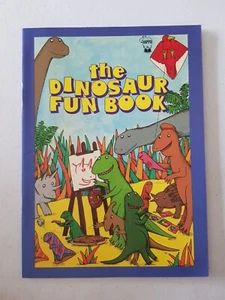 Book - The Dinosaur Fun Book 1991 PB Gillian Osband Art Craft Activity - Picture 1 of 5