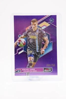 MIKAEL UHRE 2023 Finest Major League Soccer Philadelphia Union Purple RC 250/250 - Image 1 of 2