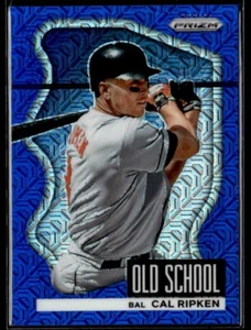 L4.943 - 2022 Panini Prizm Old School Prizms Blue Mojo #5 Cal Ripken/199 - Imagen 1 de 2