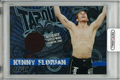 2010 Topps Ufc Main Event Kenny Florian Fighter Worn Shirt - Image 1 of 2