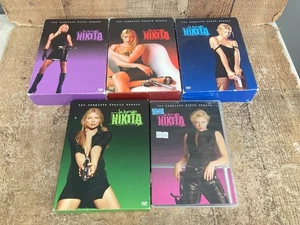 La Femme Nikita DVD Seasons 1-5/Complete Series Peta Wilson WB 1990s TV Show - Picture 1 of 9