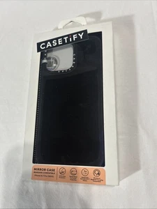 CASETiFY - Mirror Case mit MagSafe für iPhone 15 Pro Max - Schwarz/Black Bumper - Bild 1 von 3