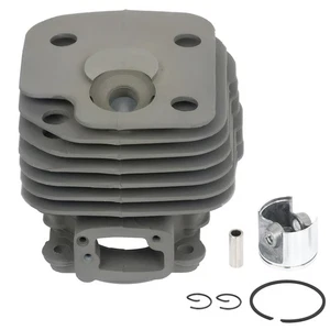 Cylinder Piston Kit Pin & Ring Circlips For Husqvarna 268 268K 503611071 50mm - Picture 1 of 12
