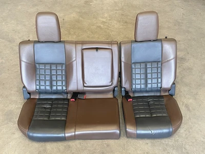 ⭐2016-2018 NISSAN TITAN XD PLATINUM REAR SEAT CUSHION BENCH LEATHER OEM LOT2629 - Image 1 of 4