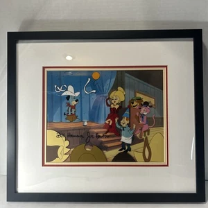 Arte enmarcado Hanna-Barbera 1988 Cel “The Good, The Bad, The Huckleberry” - Imagen 1 de 7
