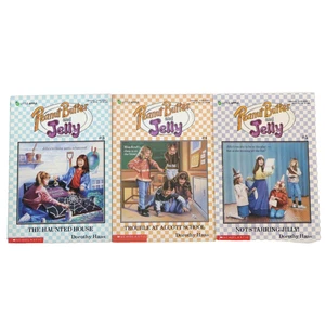 Lot Of 3 Peanut Butter & Jelly Books Dorothy Haas Vtg PB 3 4 5 - Picture 1 of 8