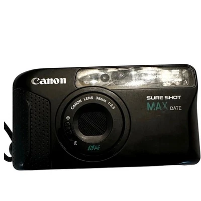 Canon SureShot Max Date 38mm Point and Shoot Kamera mit F/3.5 Objektiv - Bild 1 von 4