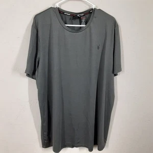 Spyder Active Performance T-Shirt Uomo Taglia XL Grigio Sport Outdoor - Foto 1 di 6