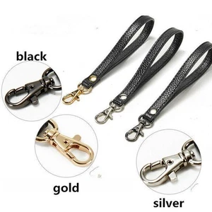 Damen Echt Leder Taschenriemen Geldbörse Etui Henkel Geldbörse Clutch Kalbsleder - Bild 1 von 21