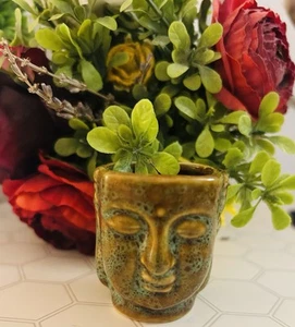 Ceramic Buddha Glazed Small Shot Glass - Picture 1 of 9