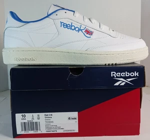 Reebok Club C 85 Graffiti Pack weiß/blau Turnschuhe Herren Größe 10 - Bild 1 von 8