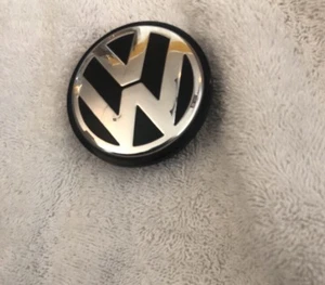 VW Volkswagen 2 1/2" 65mm Wheel Center Cap OEM Factory PN: 3B7 601 171 - Picture 1 of 5