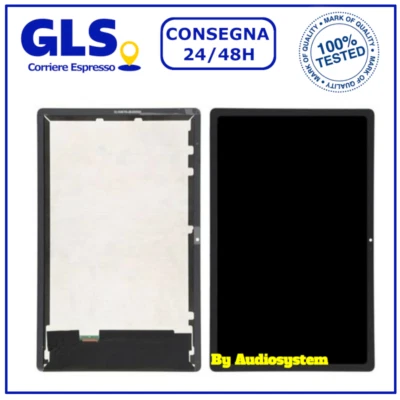 DISPLAY +TOUCH SCREEN per SAMSUNG GALAXY TAB A7 SM-T503 T509 VETRO GRIGIO NERO - Immagine 1 di 2