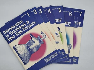 Set of 7 Taxidermy For Beginners - By Ken Edward’s Serious Sportsman - Picture 1 of 11