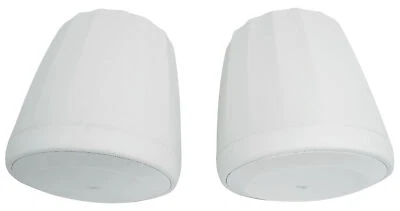 Pair JBL CONTROL 68HP-WH High-Power 70v Commercial 8" White Pendant Speakers - Image 1 of 4