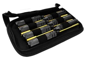 Precision ProGrip Hex Nut Driver Set 4.5, 5, 5.5, 7mm & 3/16, 1/4, 11/32 Size - Picture 1 of 1