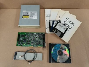 Vintage Creative Sound Blaster Pro 2 CT1690 16-bit ISA Sound Card + Sony CD-Rom - Photo 1/6