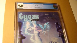 RIVISTA GYGAX 4 *CGC 9.0 PAGINE BIANCHE* DUNGEONS DRAGONS TSR - Foto 1 di 3