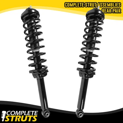 Rear Quick Complete Struts & Coil Springs Pair for 1997-2001 Honda CR-V Foto 1 de 4