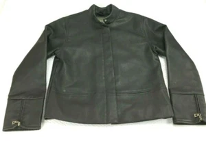 Street One Womens Black Solid Long Sleeve Full Zip Jacket Size EU 40 Size Large - Picture 1 of 8
