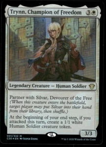 1x FOIL Trynn, Campione della Libertà - Comandante 2020 -NM-Mint - MTG - Foto 1 di 2