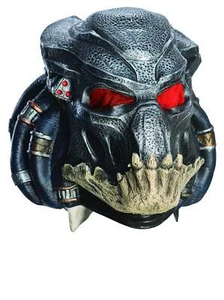 Black Vinyl Predator Mask - Picture 1 of 1