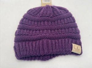 CC Kids Beanie Hat NWT purple - one size - Picture 1 of 2