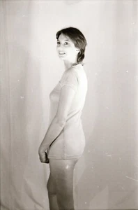 Vintage 1980's 35mm Photo Negative Beautiful Lady Nude - Picture 1 of 1