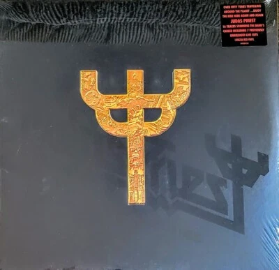 JUDAS PRIEST  ~ REFLECTIONS 50 METAL YEARS OF MUSIC - 180-GRAM RED VINYL 2-LP - Image 1 of 2