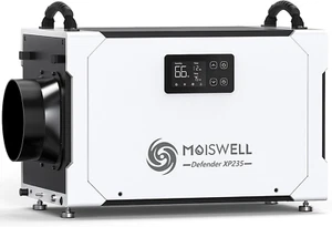 235 Pints Commercial Dehumidifier with Pump and Drain Hose, Crawl Space Dehumidi - Picture 1 of 8