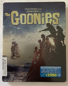Extremely RARE 'The Goonies' SteelBook Blu-Ray Factory Sealed Japanese Copy DVD - Picture 1 of 3